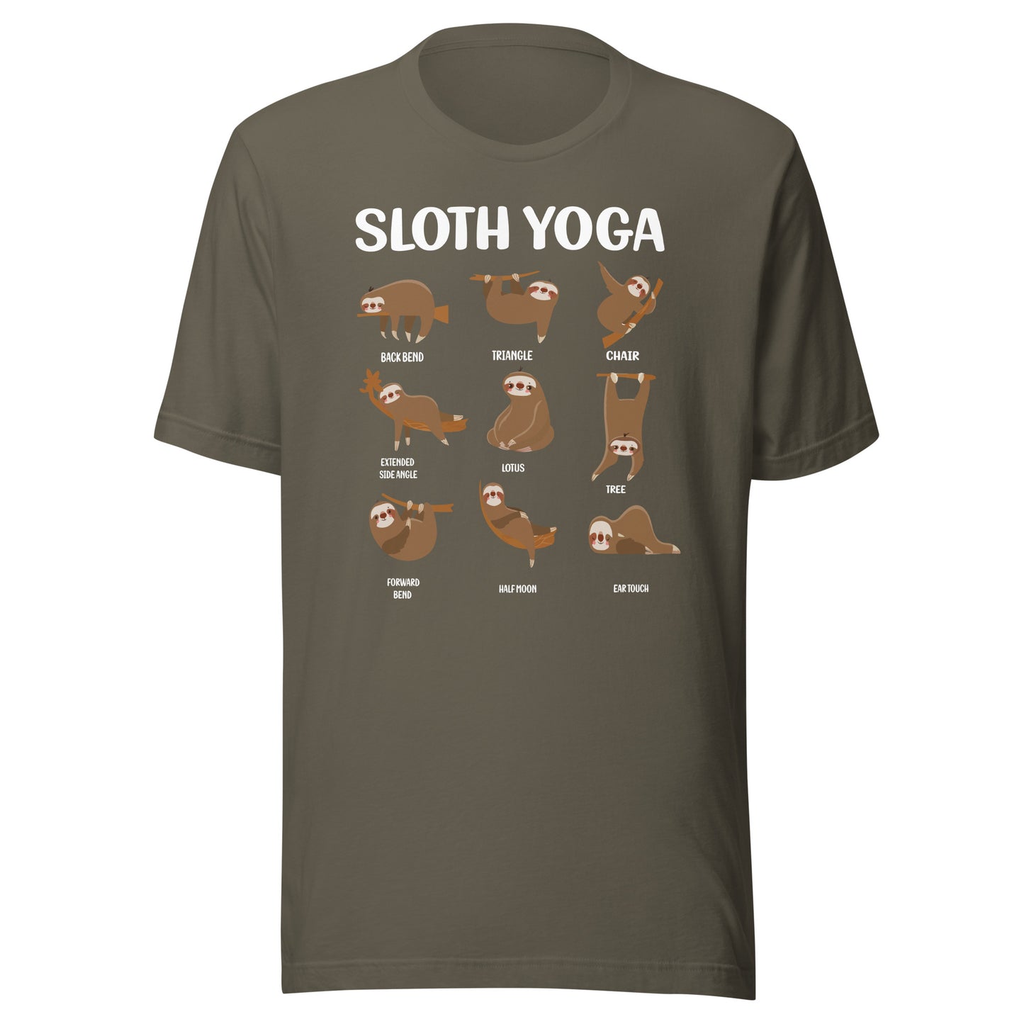 SLOTH YOGA T-Shirt || M-T NovelT's