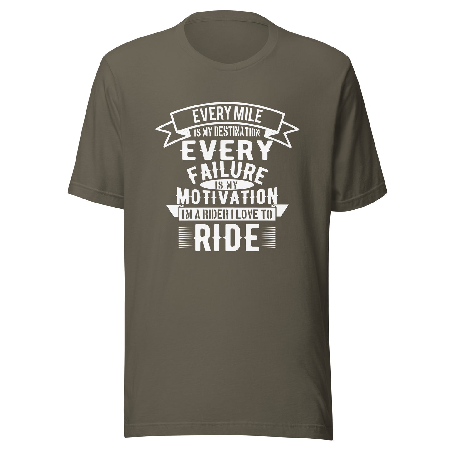 EVERY FAILURE IS MY MOTIVATION T-Shirt || M-T NovelT's