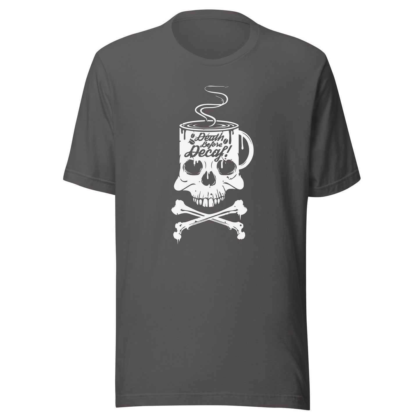 DEATH BEFORE DECAF T-Shirt || M-T NovelT's