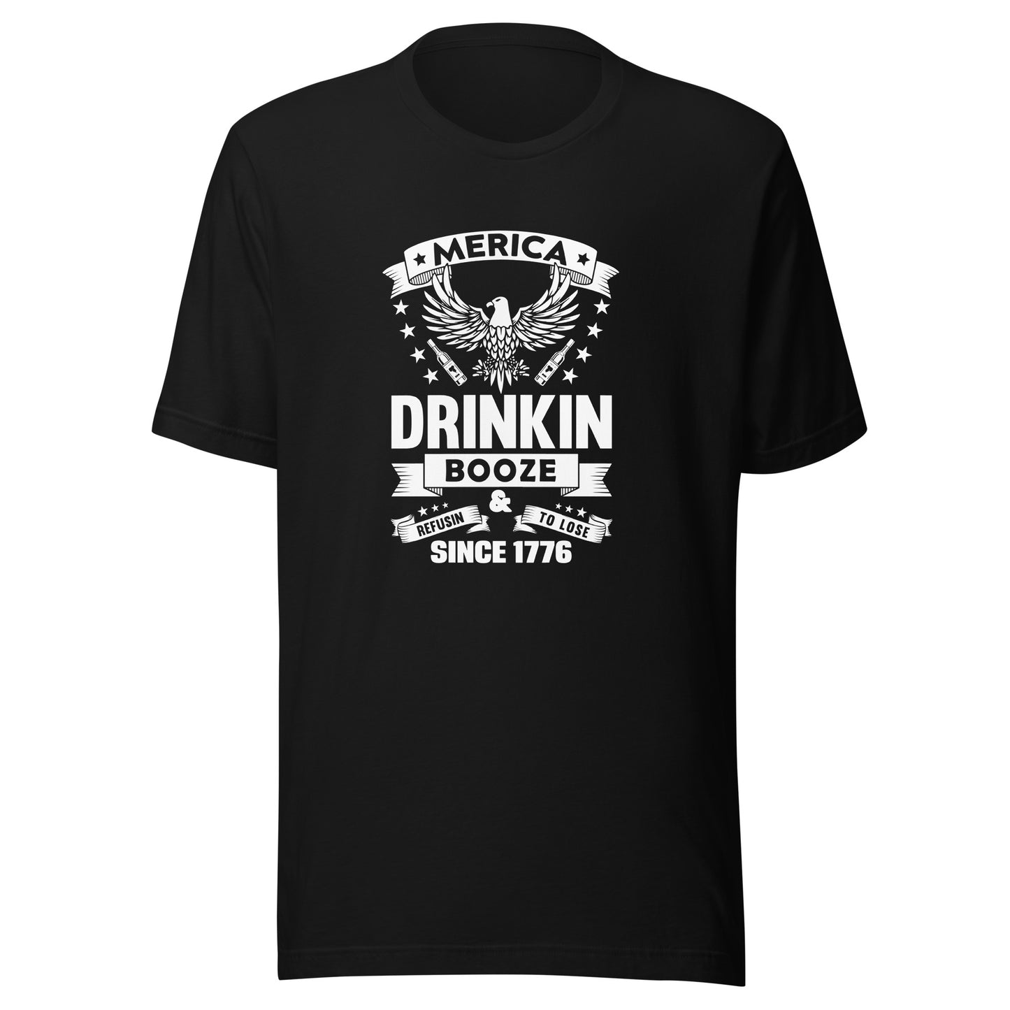 'MERICA DRINKIN BOOZE T-Shirt || M-TNovelT's