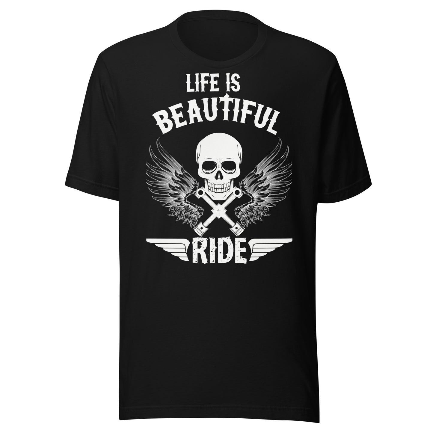 LIFE IS BEAUTIFUL RIDE T-Shirt || M-T NovelT's