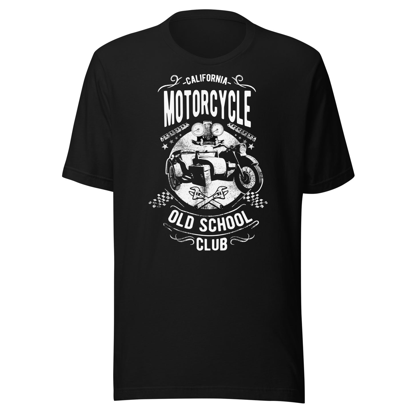 CALIFORNIA MOTORCYCLE OLD SCHOOL CLUB T-Shirt || M-T NovelT's