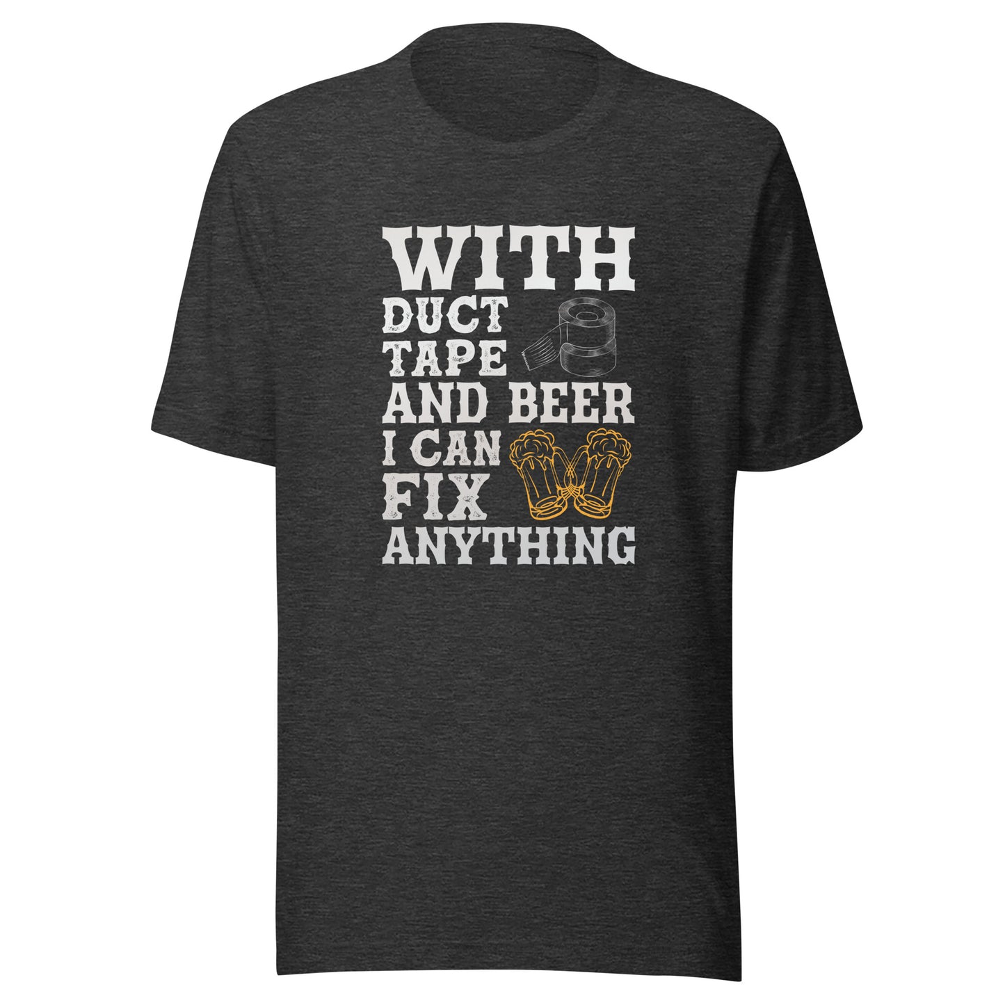 WITH DUCT TAPE AND BEER T-Shirt || M-T NovelT'st