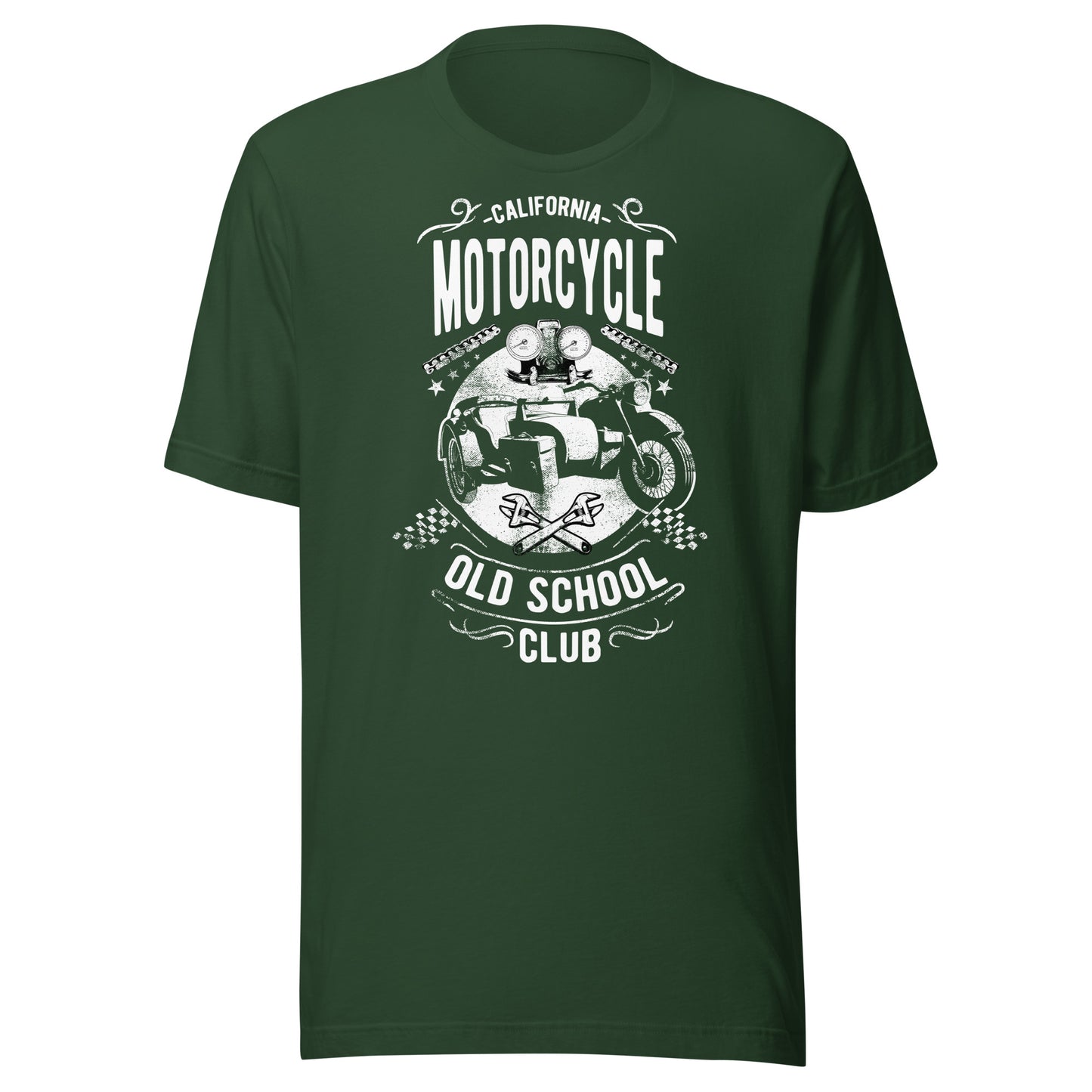 CALIFORNIA MOTORCYCLE OLD SCHOOL CLUB T-Shirt || M-T NovelT's