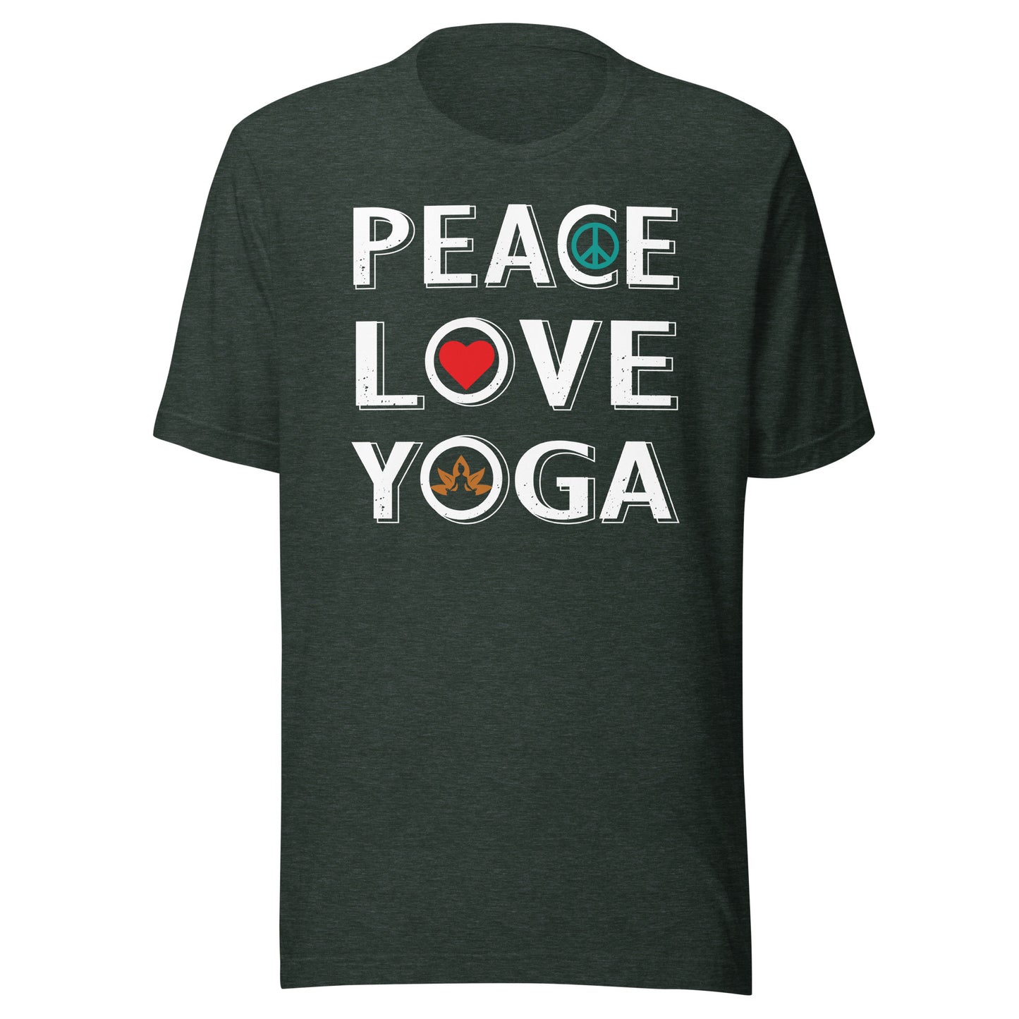 PEACE LOVE YOGA T-Shirt || M-T NovelT's