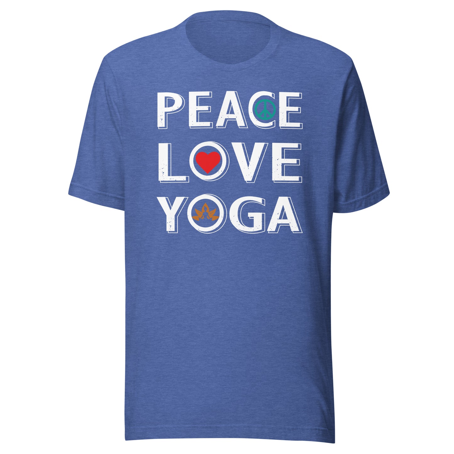 PEACE LOVE YOGA T-Shirt || M-T NovelT's