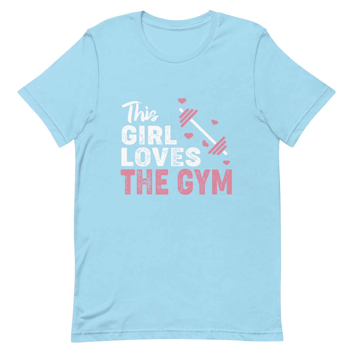 THIS GIRL LOVES THE GYM Women's Relaxed T-Shirt || M-T NovelT's