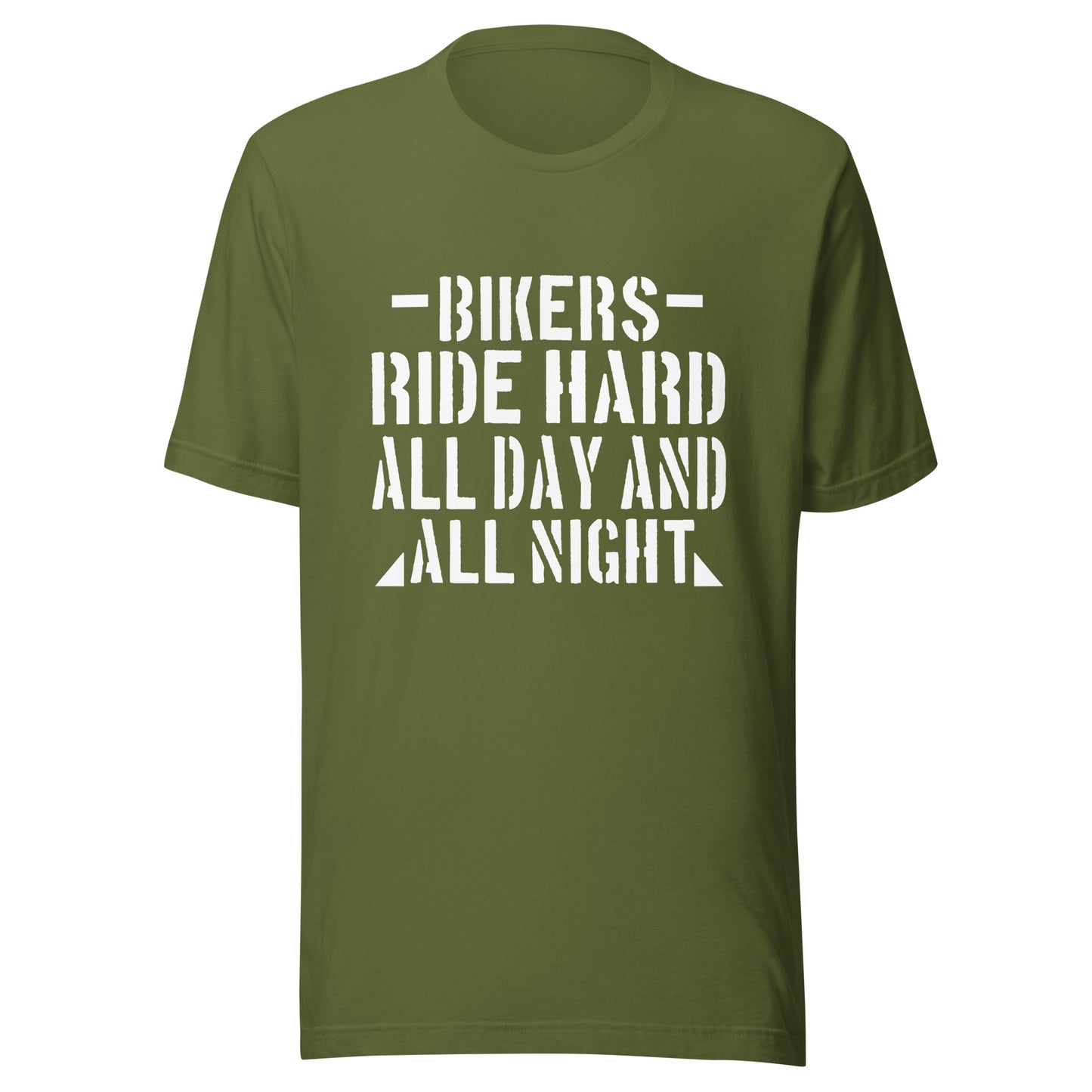 BIKERS RIDE HARD ALL DAY AND ALL NIGHT T-Shirt || M-T NovelT's