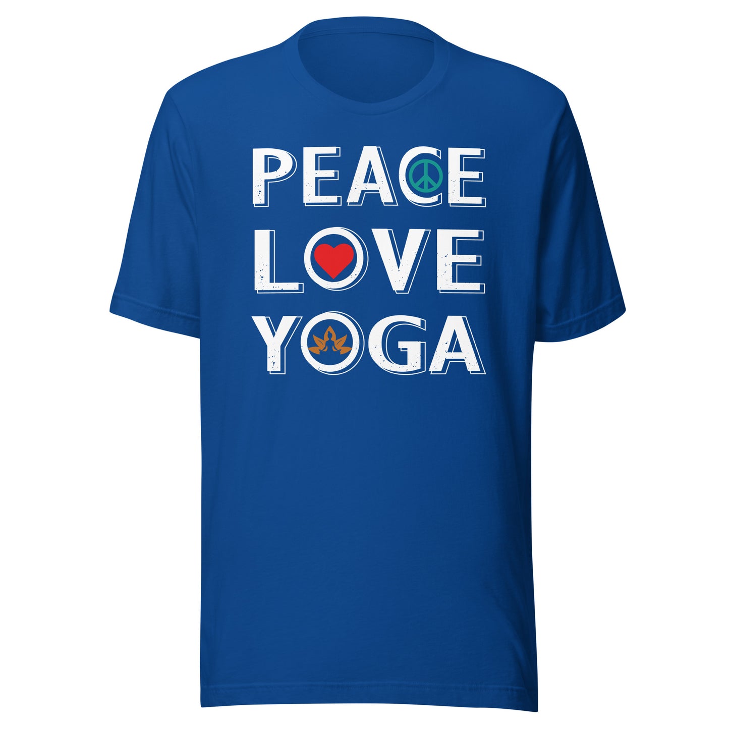 PEACE LOVE YOGA T-Shirt || M-T NovelT's