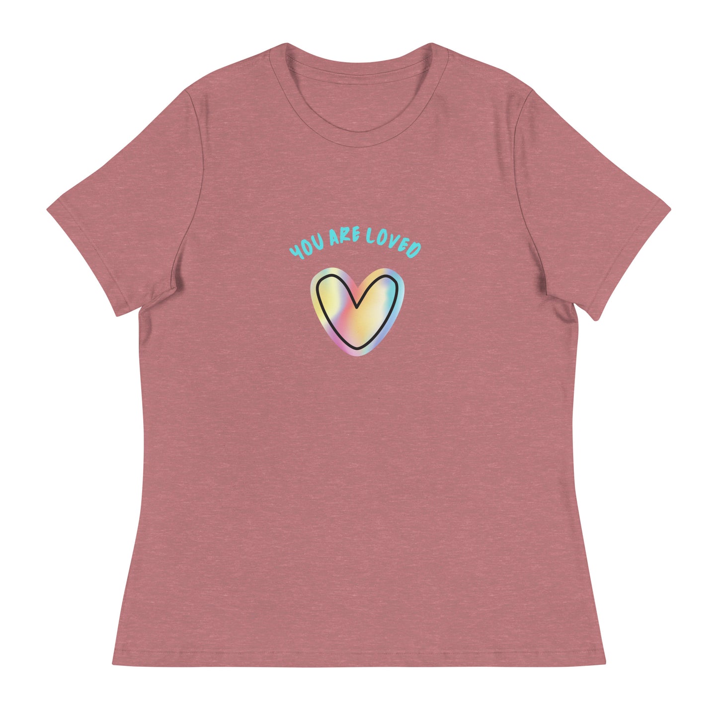 YOU ARE LOVED Women's Relaxed T-Shirt || M-T NovelT's